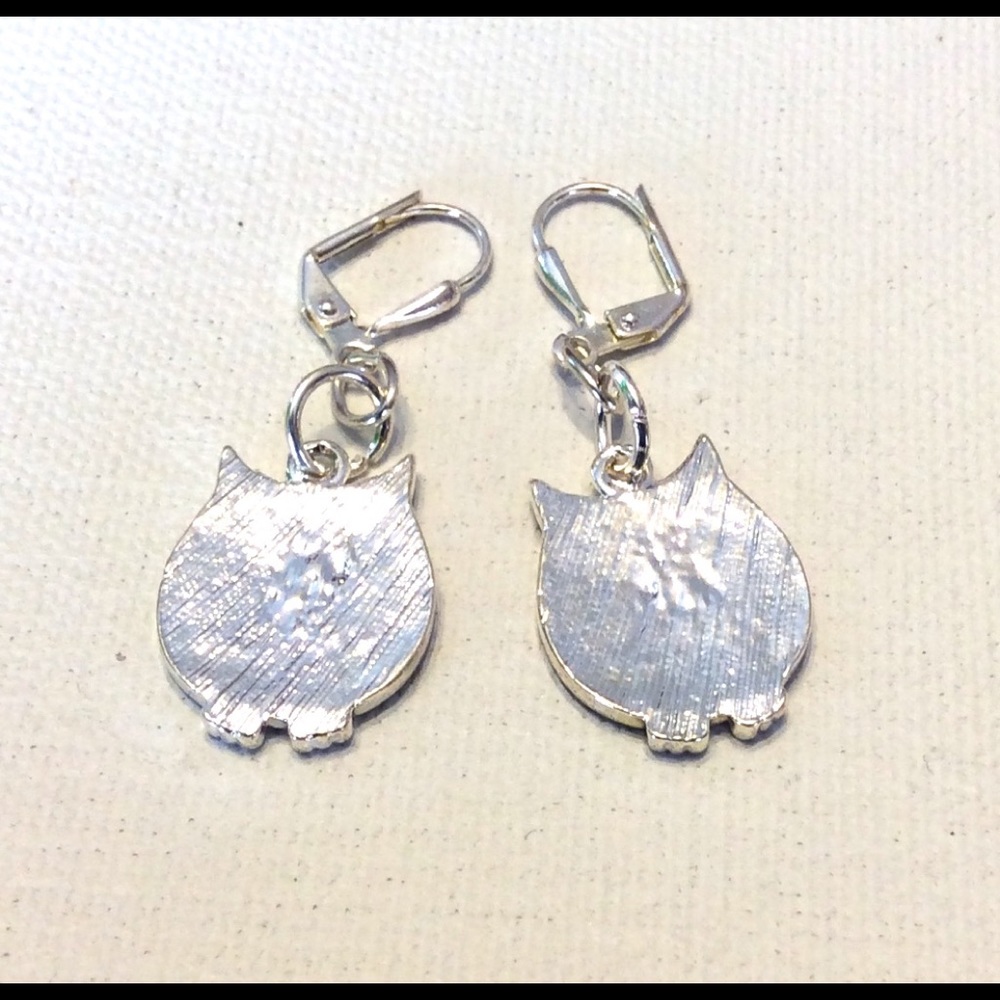 Owl Earrings Owls - Picture 3 of 4